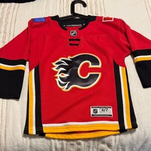 NHL Kids Red and Black Hockey Jersey